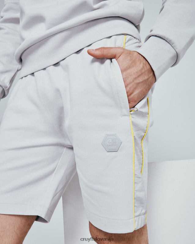 kratke hlače aiden kratek Cruyff 8BPFJV115 moški svetlo siva