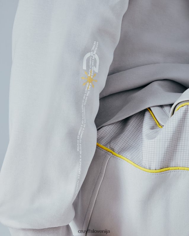 kratke hlače aiden kratek Cruyff 8BPFJV115 moški svetlo siva