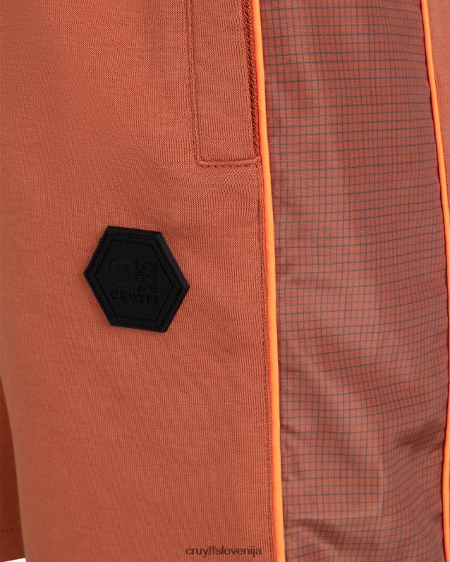 kratke hlače aiden kratek Cruyff 8BPFJV116 moški puščavsko rjava