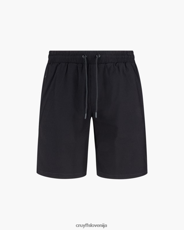 kratke hlače alvaro kratke hlače Cruyff 8BPFJV802 moški Črna