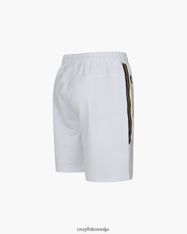 kratke hlače jake kratek Cruyff 8BPFJV19 moški bela/zlata
