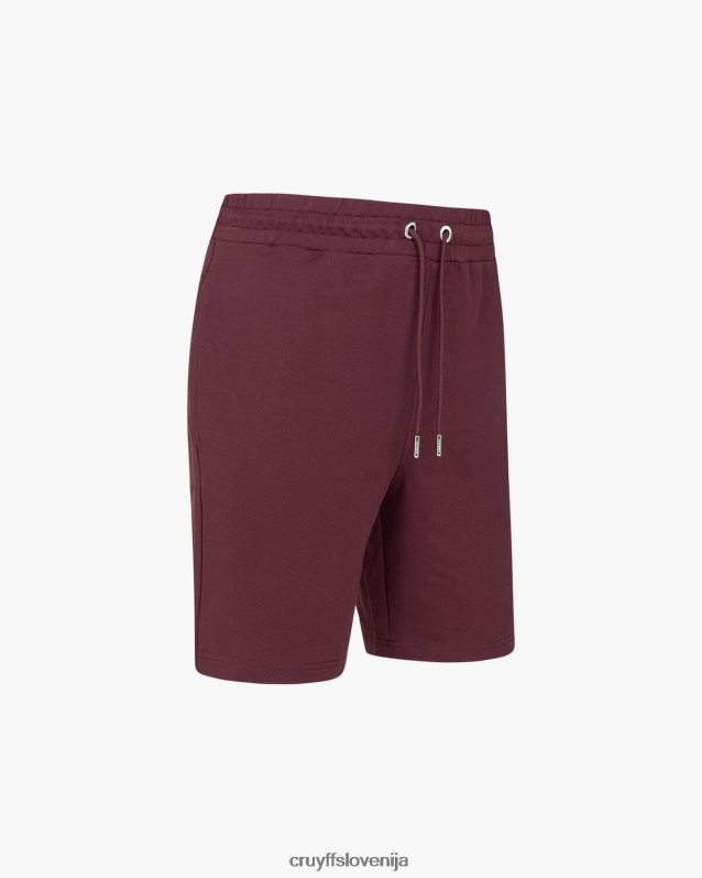 kratke hlače klimentne kratke hlače Cruyff 8BPFJV700 moški Bordeaux
