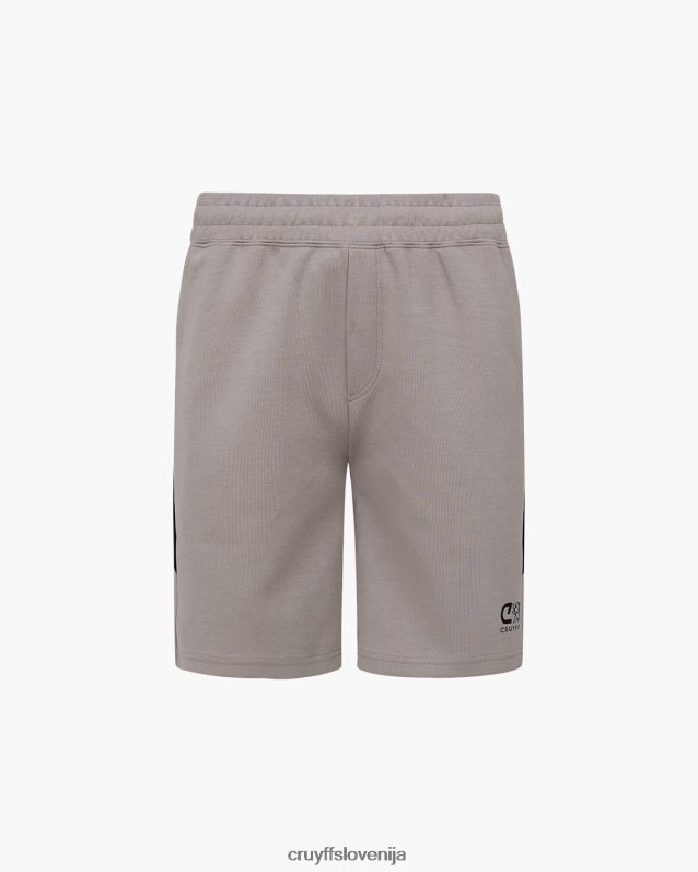 kratke hlače kratek joaquim Cruyff 8BPFJV738 moški svetlo siva