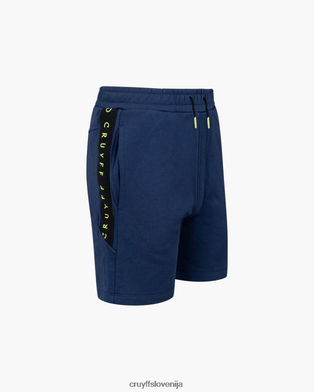 kratke hlače pospeševalnik kratek Cruyff 8BPFJV1190 moški mornarsko/rumena