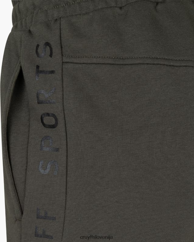 kratke hlače pospeševalnik kratek Cruyff 8BPFJV68 moški vojaško zelena