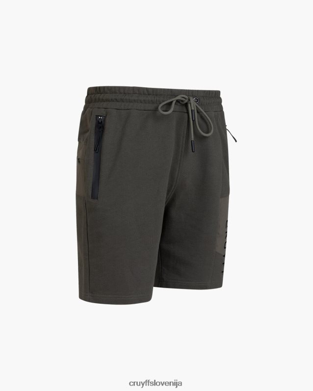 kratke hlače quinn kratka Cruyff 8BPFJV142 moški vojaško zelena