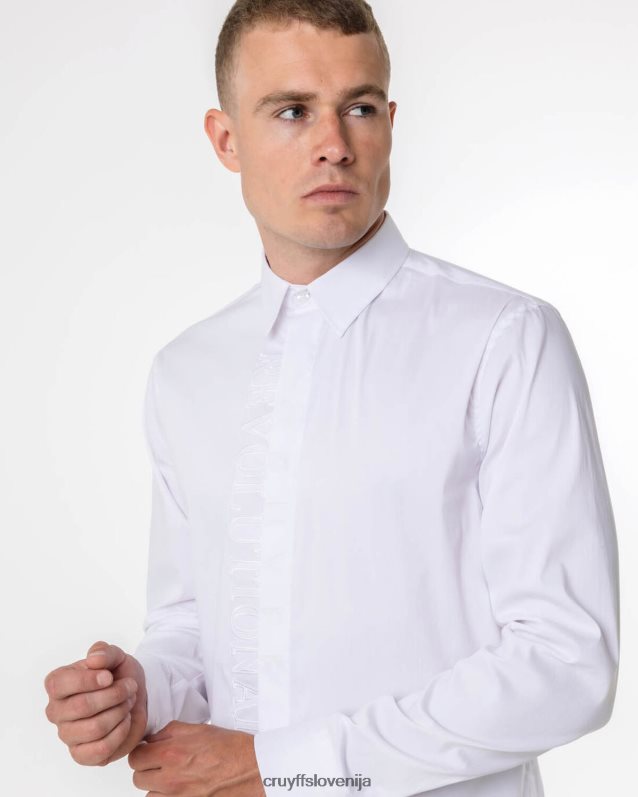 majica jiron majica Cruyff 8BPFJV447 moški bela