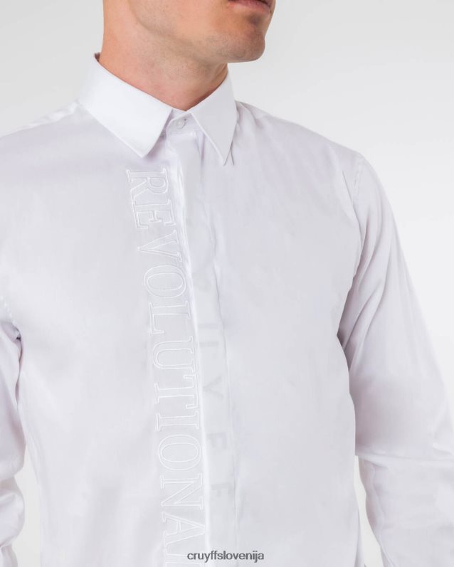 majica jiron majica Cruyff 8BPFJV447 moški bela