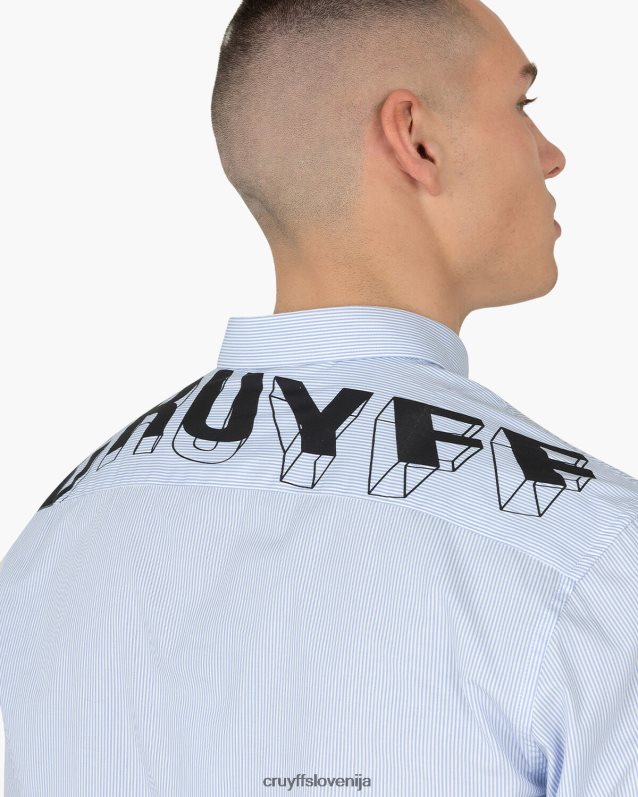 majica majica bruno Cruyff 8BPFJV836 moški modra