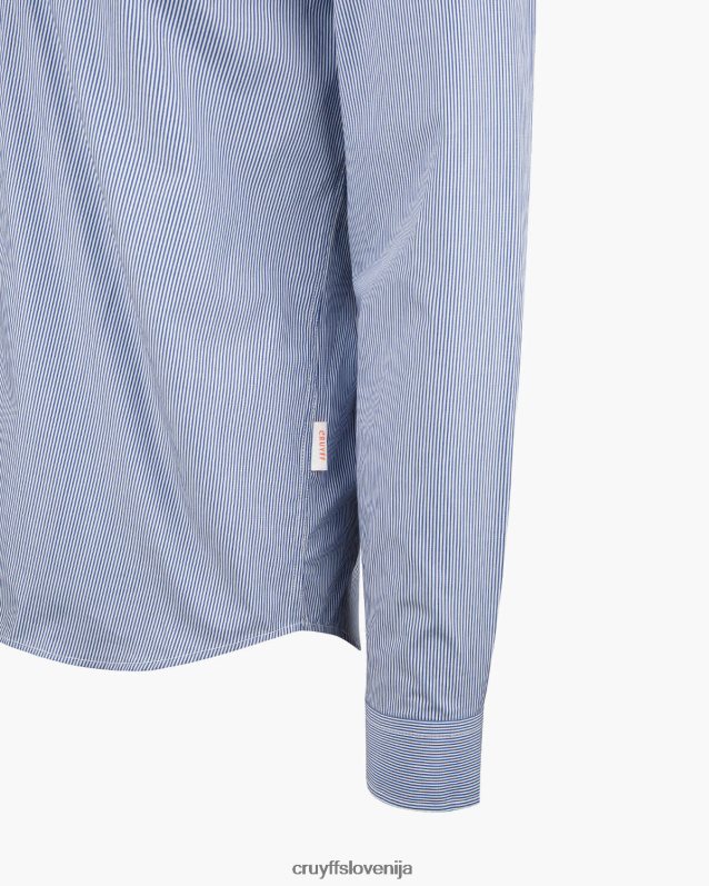 majica majica s črtami aragon king Cruyff 8BPFJV853 moški modra/bela