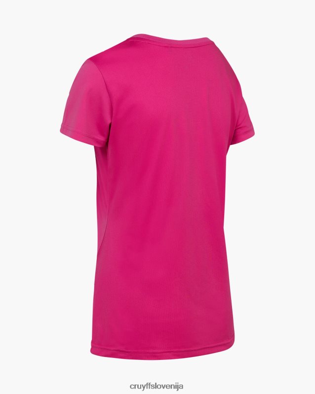 majica majica za trening Cruyff 8BPFJV1019 ženske vijolična