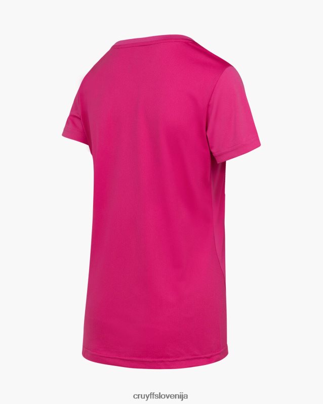 majica majica za trening Cruyff 8BPFJV1019 ženske vijolična