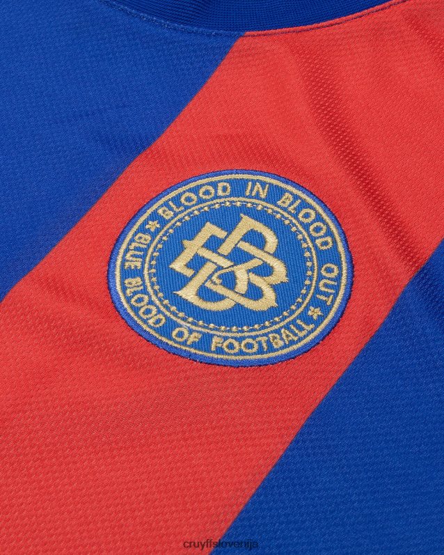 majica s kratkimi rokavi 75 el flaco srajca Cruyff X Blood In Blood Out 8BPFJV617 mlajši bela/rdeča