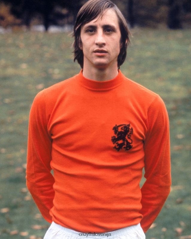 majica s kratkimi rokavi Nizozemska 1973 Cruyff 8BPFJV880 moški oranžna