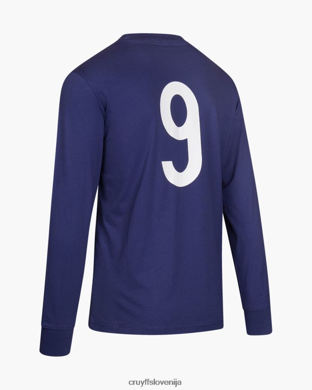 majica s kratkimi rokavi amsterdamsko redko Cruyff 8BPFJV857 moški modra