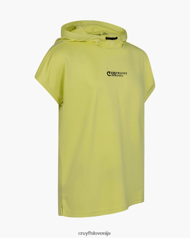 majica s kratkimi rokavi box tee Cruyff 8BPFJV1108 mlajši apno