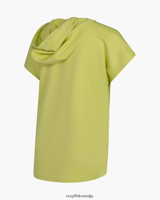 majica s kratkimi rokavi box tee Cruyff 8BPFJV1108 mlajši apno