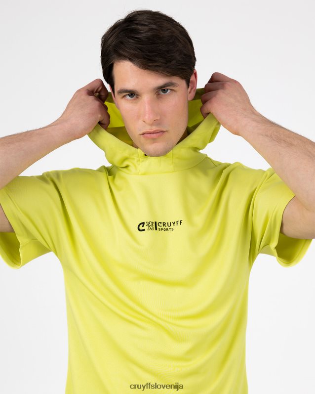 majica s kratkimi rokavi box tee Cruyff 8BPFJV281 moški apno