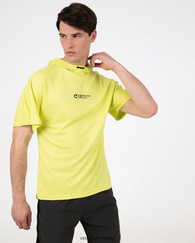 majica s kratkimi rokavi box tee Cruyff 8BPFJV281 moški apno