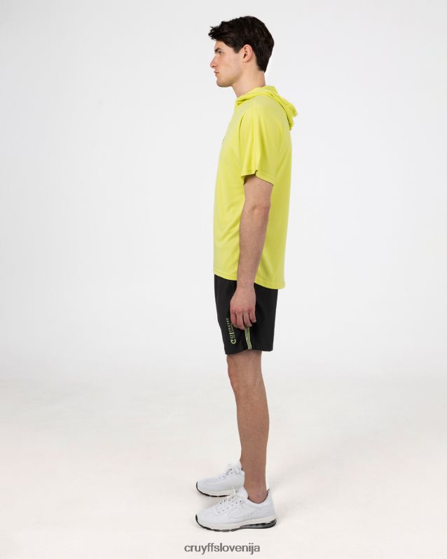 majica s kratkimi rokavi box tee Cruyff 8BPFJV281 moški apno