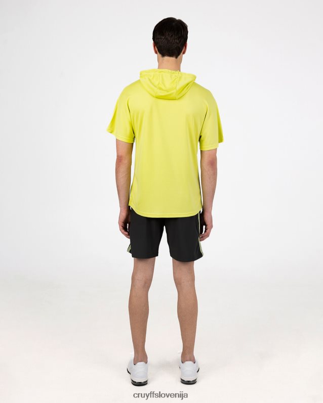 majica s kratkimi rokavi box tee Cruyff 8BPFJV281 moški apno