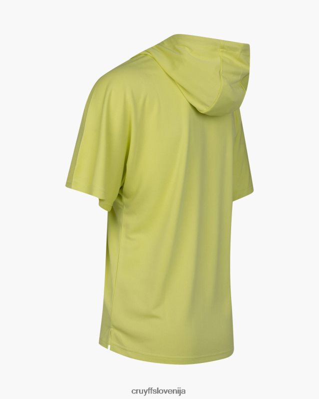 majica s kratkimi rokavi box tee Cruyff 8BPFJV281 moški apno