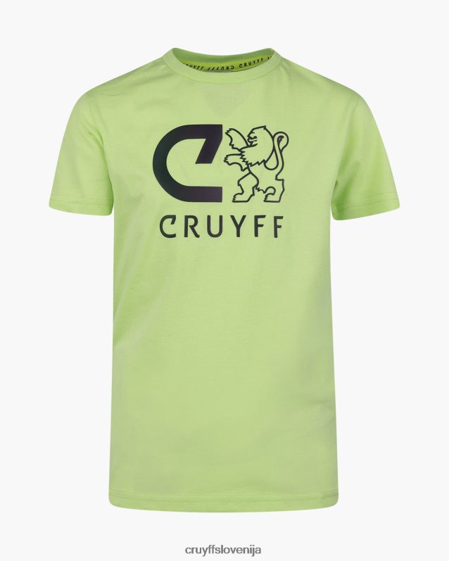 majica s kratkimi rokavi c-lev majica Cruyff 8BPFJV1128 mlajši apno