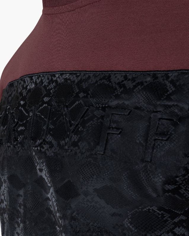 majica s kratkimi rokavi culebra majica Cruyff 8BPFJV575 moški črna/rjava