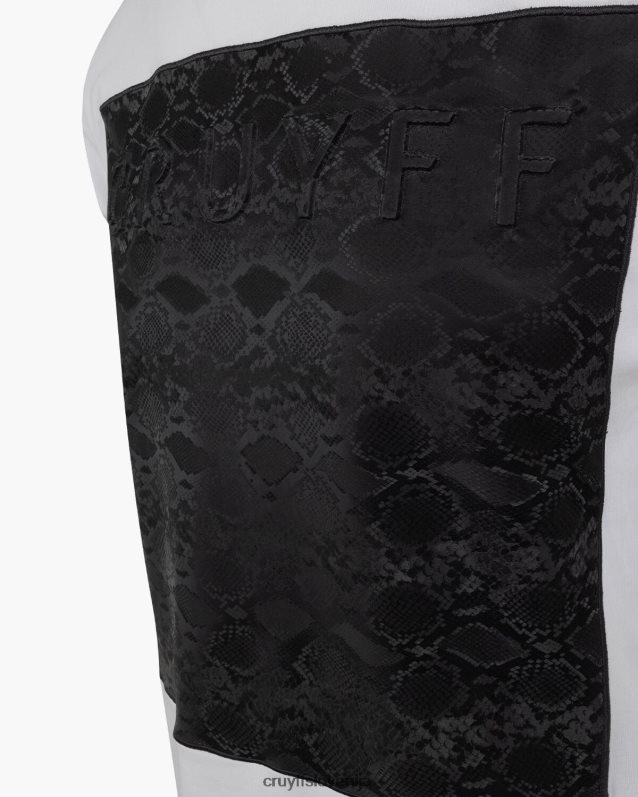 majica s kratkimi rokavi culebra majica Cruyff 8BPFJV576 moški bela