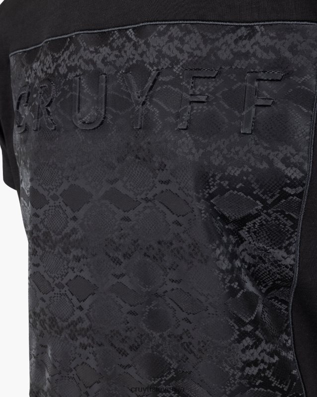 majica s kratkimi rokavi culebra majica Cruyff 8BPFJV577 moški Črna