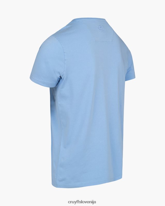majica s kratkimi rokavi eduardo majica s kratkimi rokavi Cruyff 8BPFJV693 moški modra