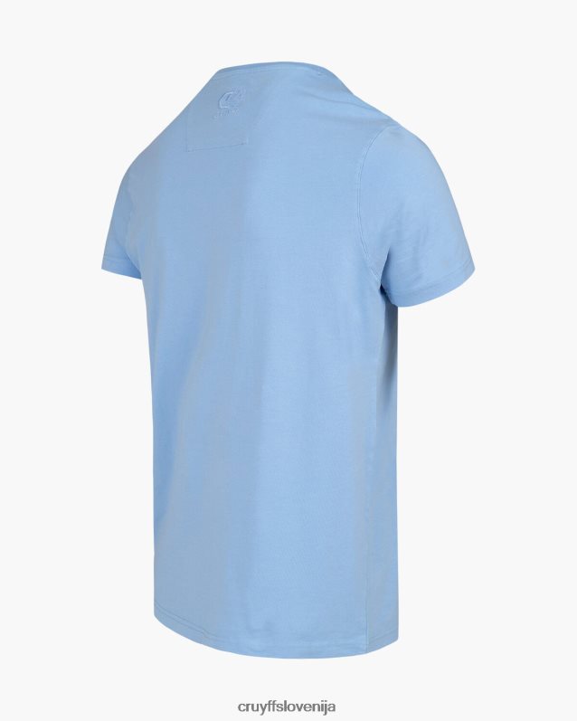 majica s kratkimi rokavi eduardo majica s kratkimi rokavi Cruyff 8BPFJV693 moški modra