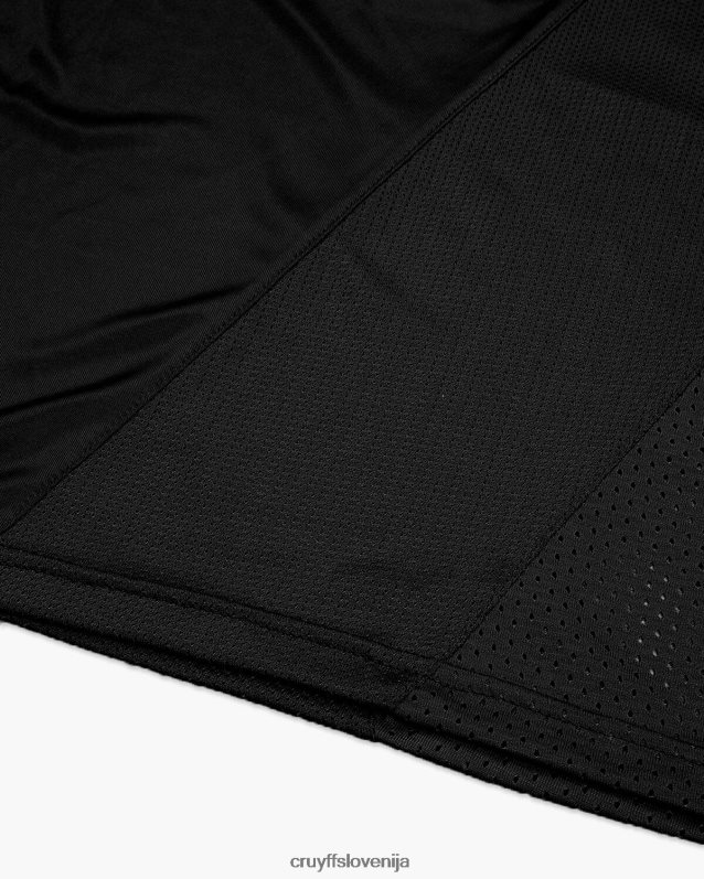 majica s kratkimi rokavi evro majica Cruyff 8BPFJV843 moški Črna