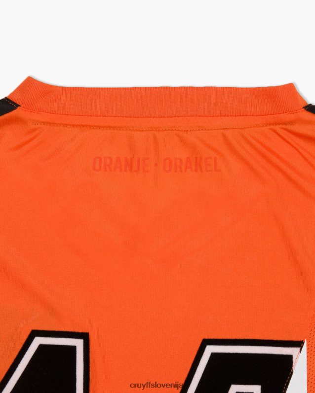 majica s kratkimi rokavi evro majica Cruyff 8BPFJV844 moški oranžna