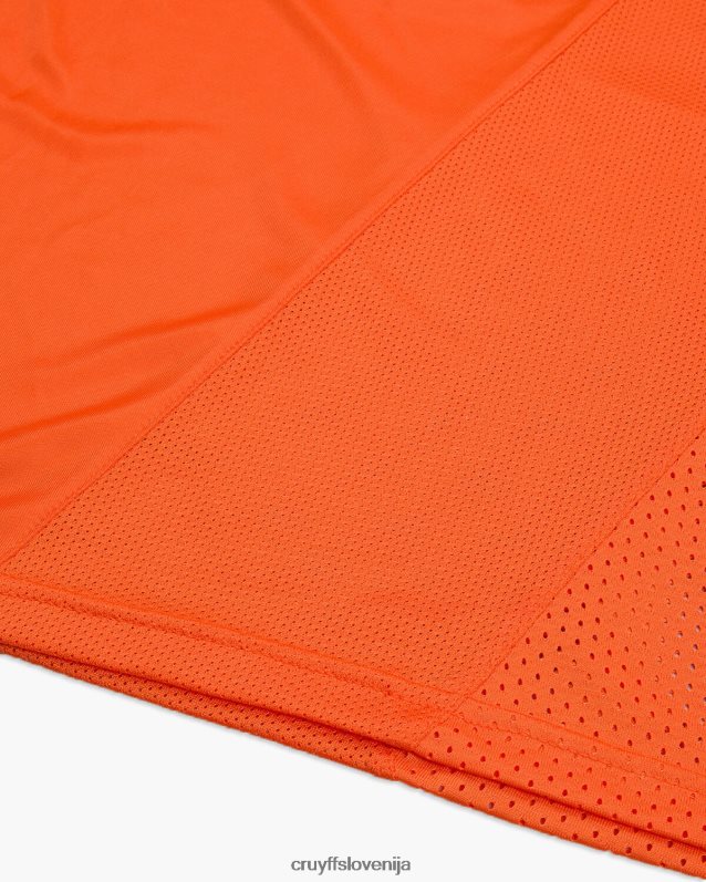 majica s kratkimi rokavi evro majica Cruyff 8BPFJV844 moški oranžna