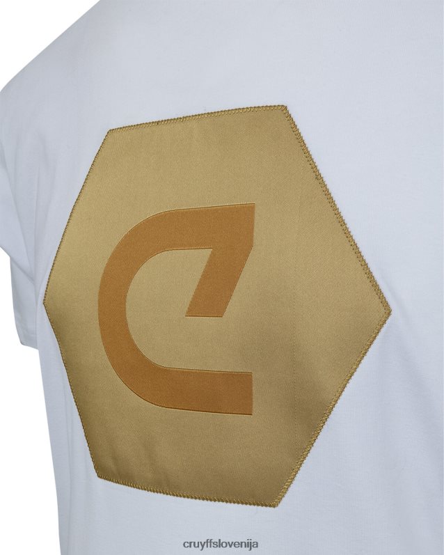 majica s kratkimi rokavi fransisco tee Cruyff 8BPFJV911 moški pesek
