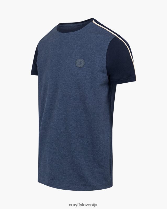 majica s kratkimi rokavi galano majica Cruyff 8BPFJV404 moški mornarica