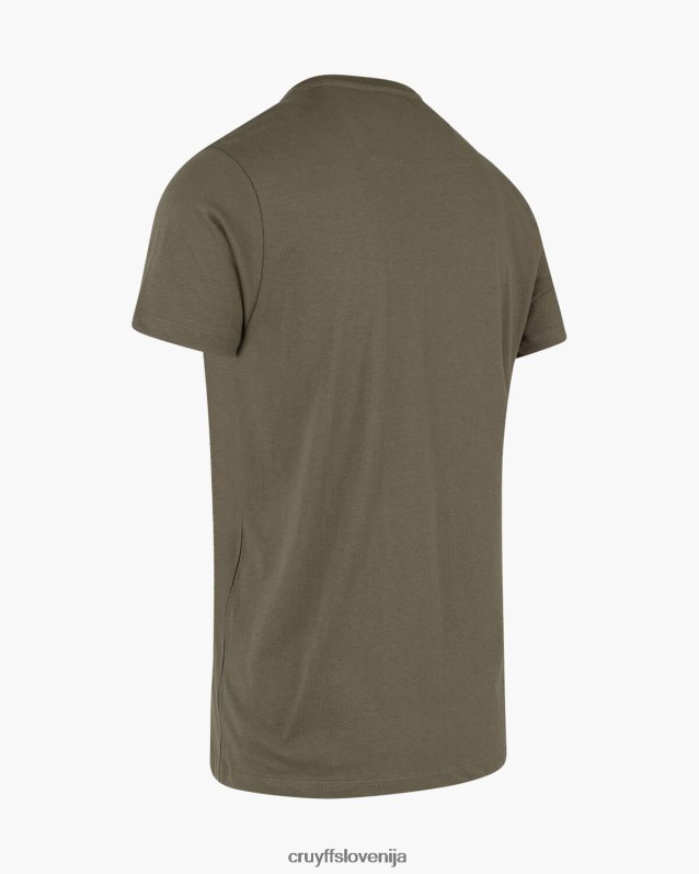 majica s kratkimi rokavi hernandez ss majica Cruyff 8BPFJV670 moški zelena