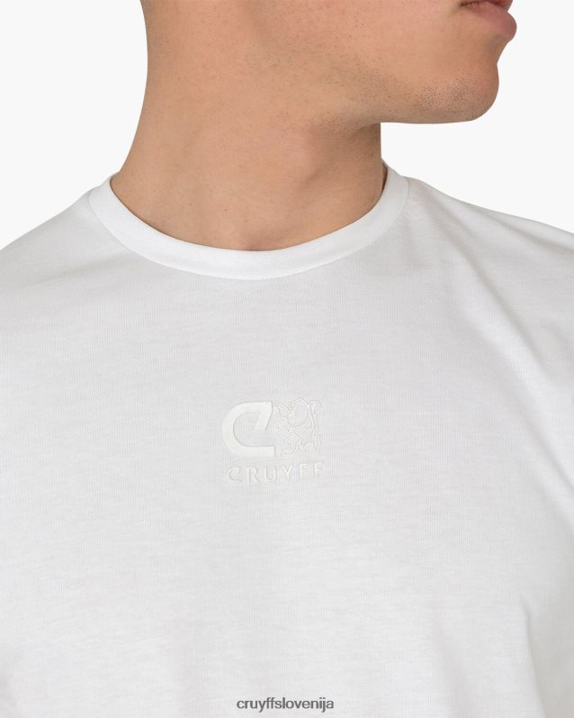 majica s kratkimi rokavi hernando majica Cruyff 8BPFJV893 moški bela