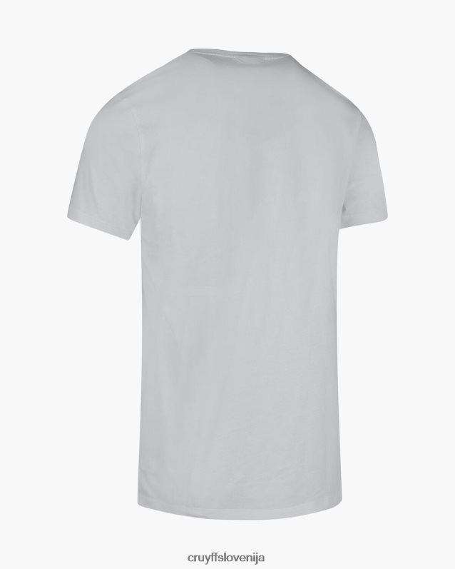 majica s kratkimi rokavi hernando majica Cruyff 8BPFJV893 moški bela