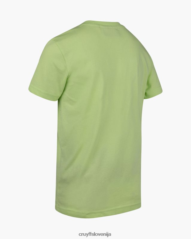 majica s kratkimi rokavi jedro tee Cruyff 8BPFJV1207 moški rumena