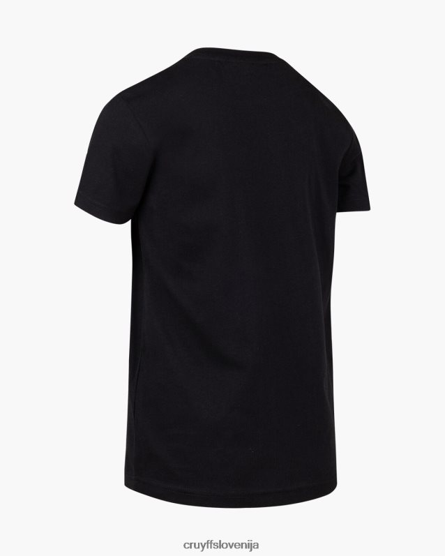 majica s kratkimi rokavi jedro tee Cruyff 8BPFJV1208 moški črno/rumena