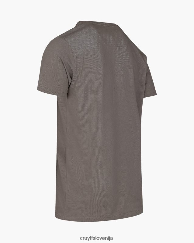 majica s kratkimi rokavi joey tee Cruyff 8BPFJV89 moški pesek