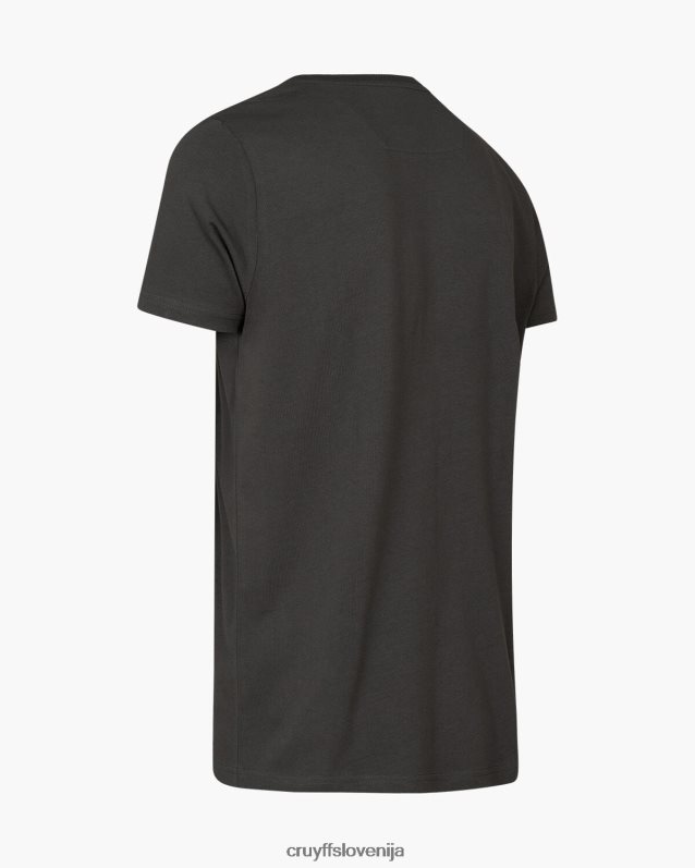 majica s kratkimi rokavi joey tee Cruyff 8BPFJV90 moški vojaško zelena