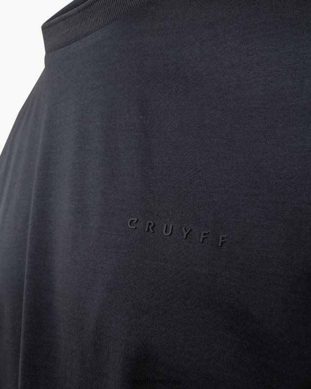 majica s kratkimi rokavi juelz tee Cruyff 8BPFJV35 moški modre noči