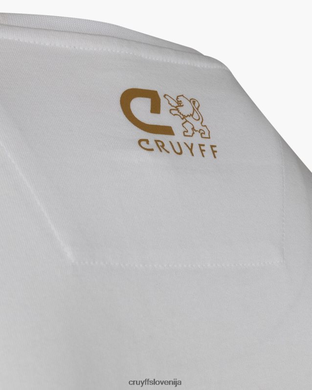 majica s kratkimi rokavi julien tee Cruyff 8BPFJV862 moški bela