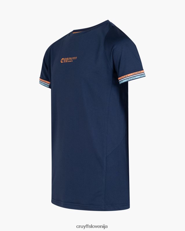 majica s kratkimi rokavi kopitna majica Cruyff 8BPFJV1084 mlajši kraljevsko modra
