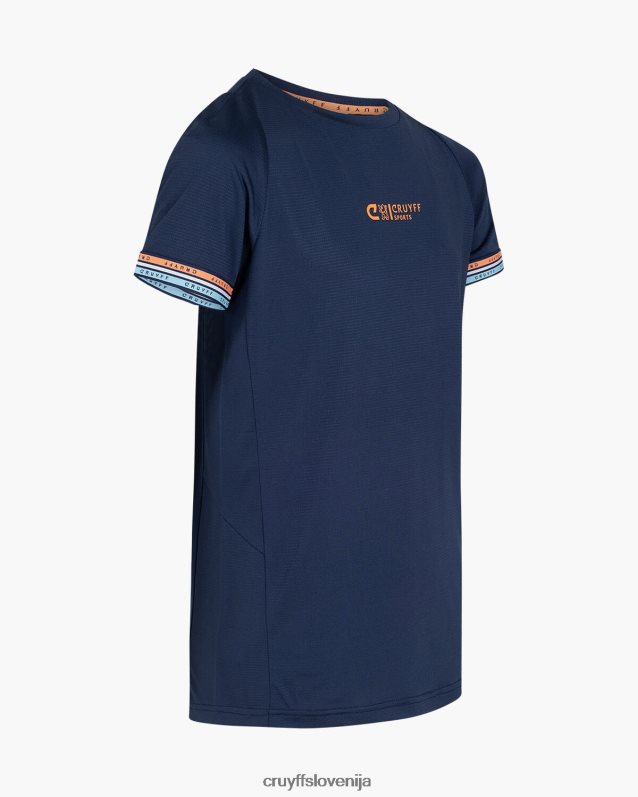 majica s kratkimi rokavi kopitna majica Cruyff 8BPFJV1084 mlajši kraljevsko modra