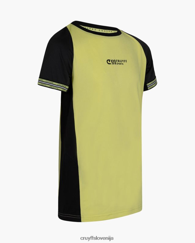 majica s kratkimi rokavi kopitna majica Cruyff 8BPFJV1085 mlajši apno