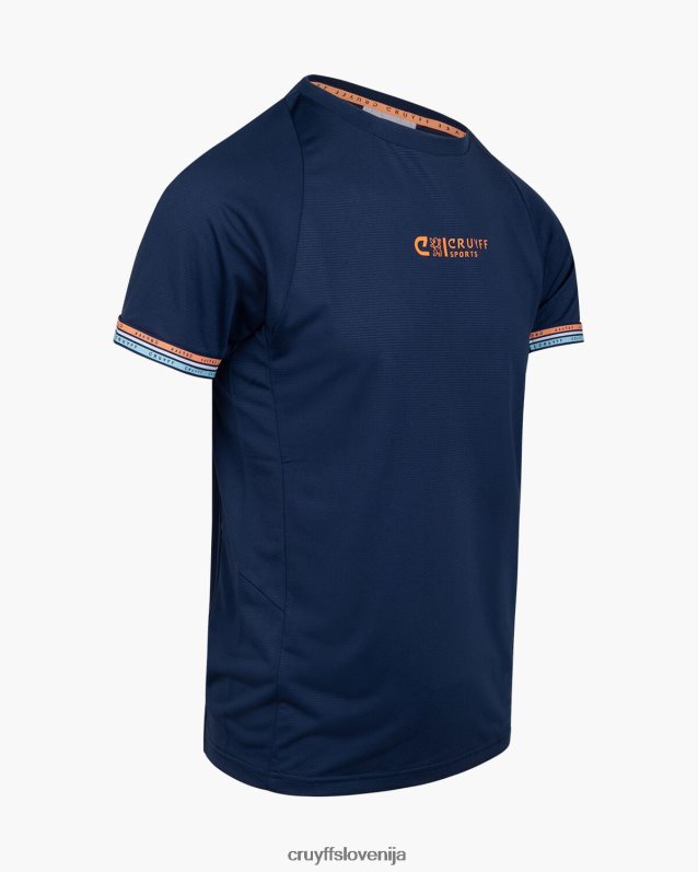 majica s kratkimi rokavi kopitna majica Cruyff 8BPFJV171 moški kraljevsko modra